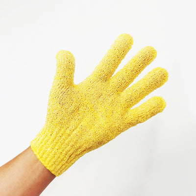 Guantes de Baño Exfoliantes de Cinco Dedos en Colores Vivos - Image 11