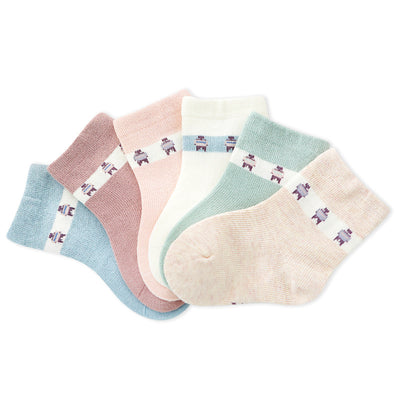 Calcetines Infantiles con Rayas de Colores Arcoíris - Diseño Creativo y Divertido - Image 10