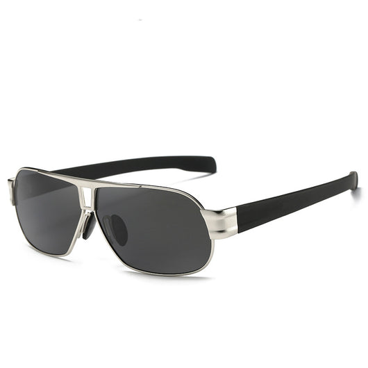 Gafas de Sol Polarizadas para Hombre - Diseño Cuadrado Metálico