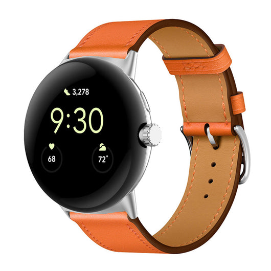 Correa de Cuero PU Bicolor para Google Watch - Estilo y Durabilidad - Image 34