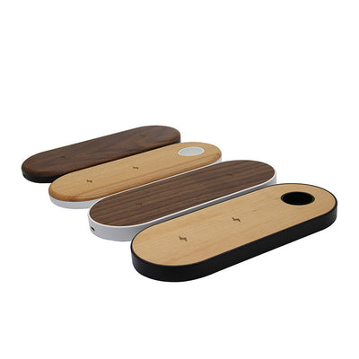 Cargador Inalámbrico de Madera Natural - Image 2