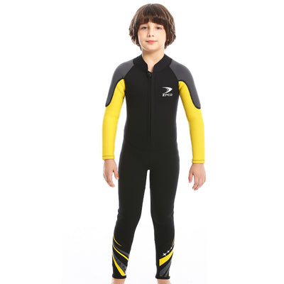 Traje de Baño Térmico Infantil de Manga Larga con Protección Solar - Image 4