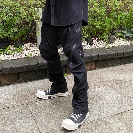 Pantalones Casuales Geométricos Funcionales para Hombre y Mujer - Otoño - Image 5