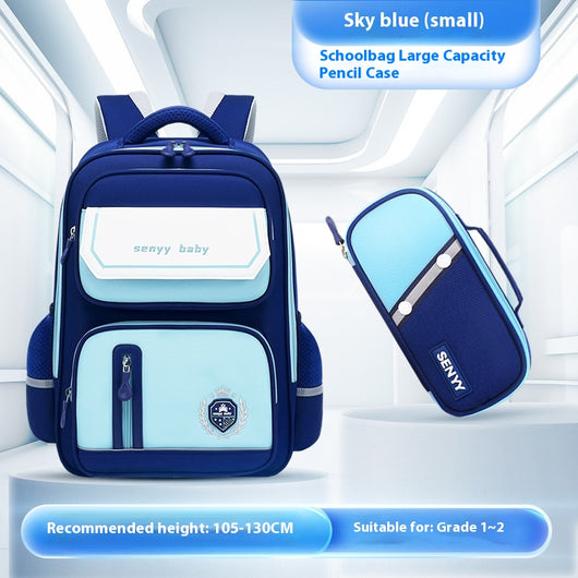 Mochila Escolar Ergonómica con Protección de Columna y Tela Impermeable - Image 21