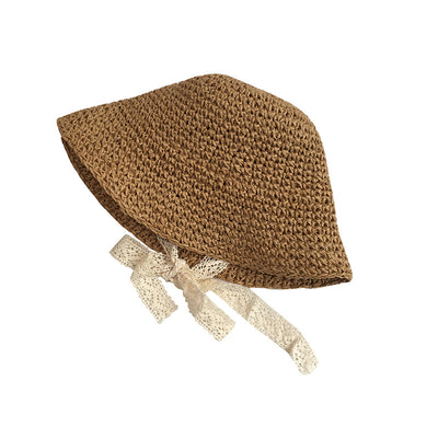 Sombrero Visera con Encaje - Protección Solar Elegante - Image 8