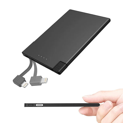 Batería Portátil Ultra Delgada con Cable Integrado - Image 5