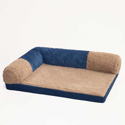 Cama Sofá para Perros de Lino Resistente a Arañazos con Cojines Removibles - Image 14
