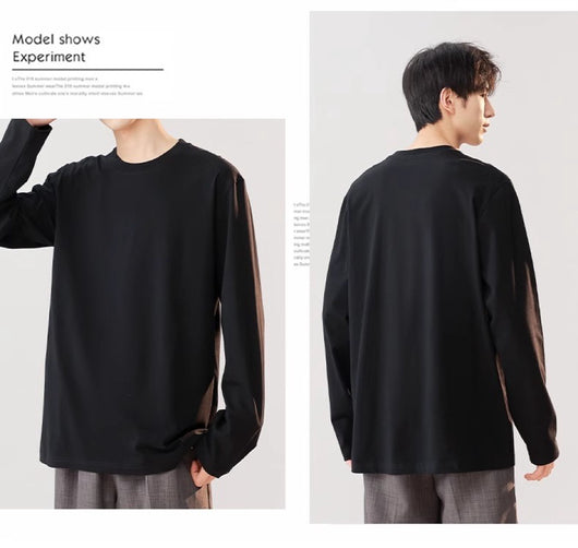 Camiseta Térmica Hombre Cuello Redondo Suéter Interior Grueso Ajuste Holgado - Image 28