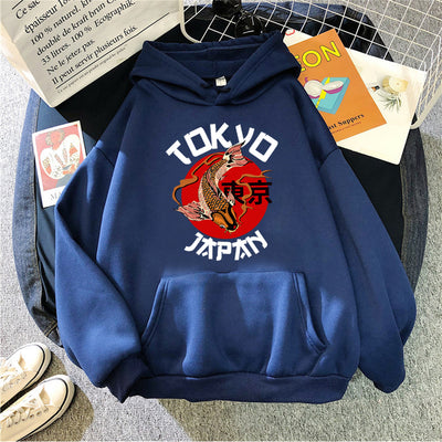 Sudadera con Capucha para Hombre Manga Larga Color Sólido - Image 12