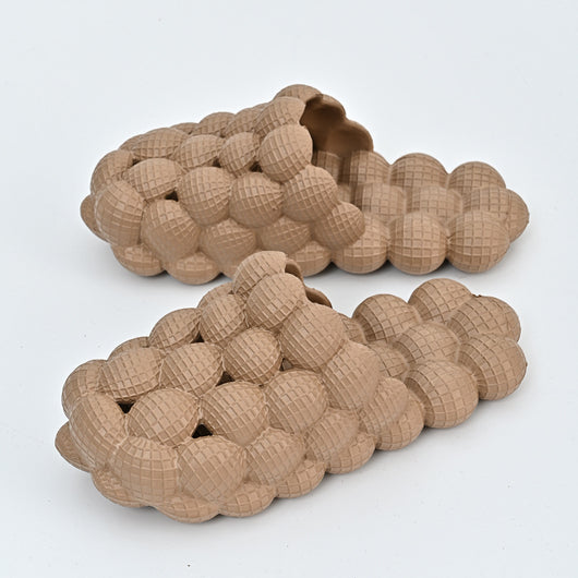 Pantuflas de Baño Suela Gruesa Diseño Espiga Antideslizantes - Image 12