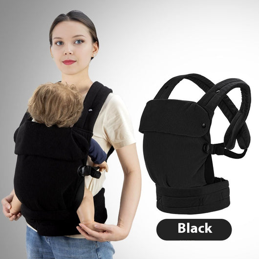 Mochila Portabebé Ergonómica Algodón - Frente y Espalda