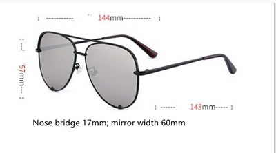 Black metal aviator sunglasses with dark grey lenses, a double bridge, and slender temples. - Image 13