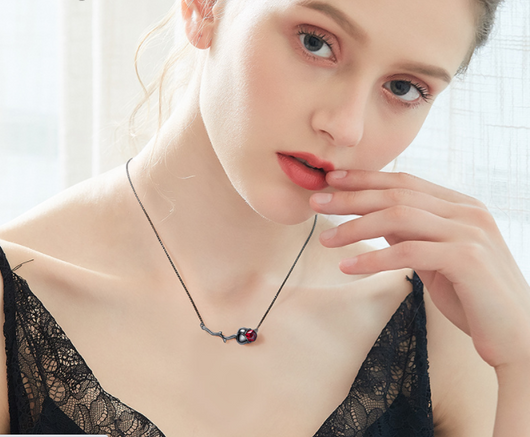 Collar de Flor en Oro Rosado - Diseño Europeo y Americano - Image 6