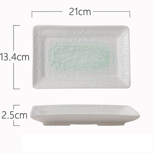 Plato de Cerámica Artesanal para Postres y Sushi Frío - Image 8