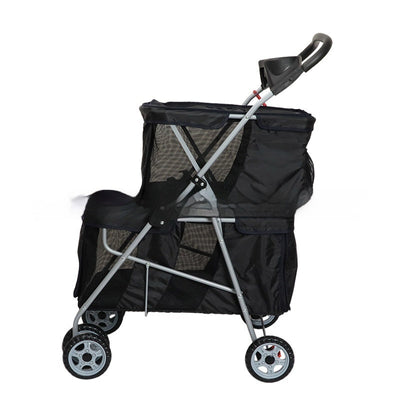 Carrito Plegable Ultraligero para Mascotas Pequeñas