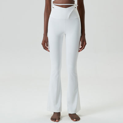 Pantalones Yoga Ajustados con Cordón para Mujer Tallas Grandes - Image 3