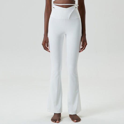 Pantalones Yoga Ajustados con Cordón para Mujer Tallas Grandes - Image 3