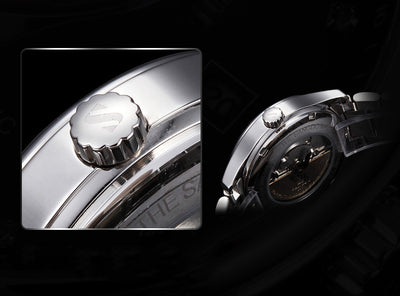 Reloj Mecánico de Acero Inoxidable Resistente al Agua - Image 3