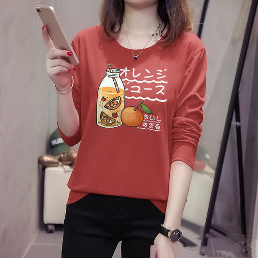 Playera de Manga Larga Coreana para Mujer - Prenda Base Versátil - Image 2