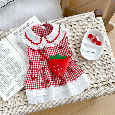 Vestido Fresa para Mascotas - Ropa Adorable para Perros - Image 6