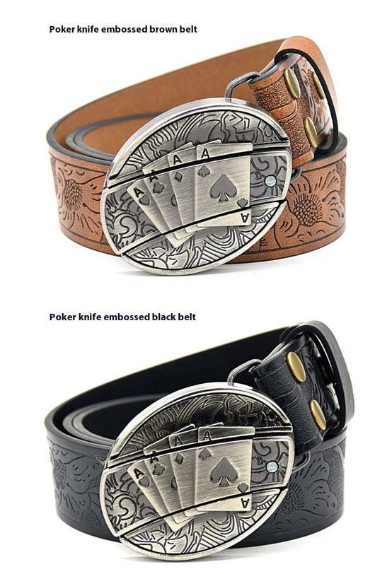 Cinturón de Cuero con Grabado Personalizado y Hebilla Suave - Image 36