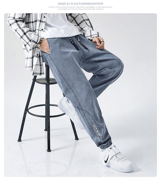 Pantalones Cargo Deportivos Holgados Estilo Coreano para Hombre - Image 10