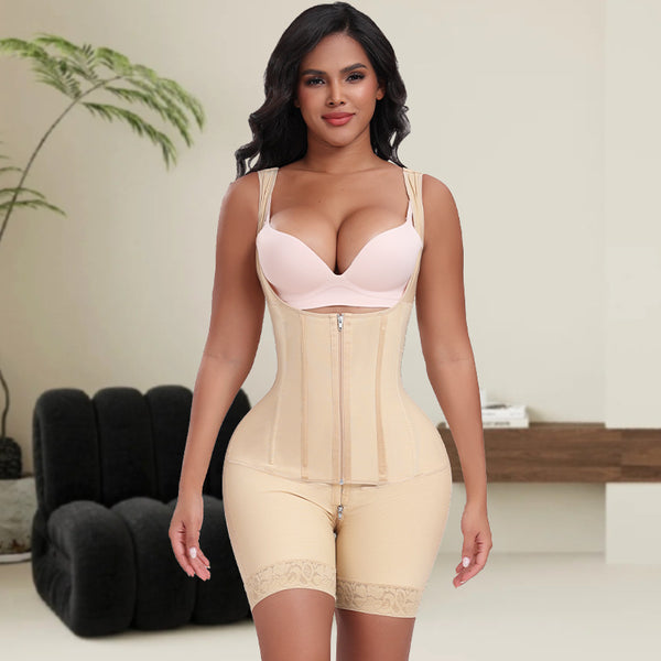 Pantalón Moldeador con Soporte de Pecho y Levantador de Cadera