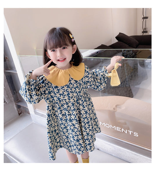 Vestido Infantil Estilo Princesa Coreano con Detalles Occidentales - Image 6