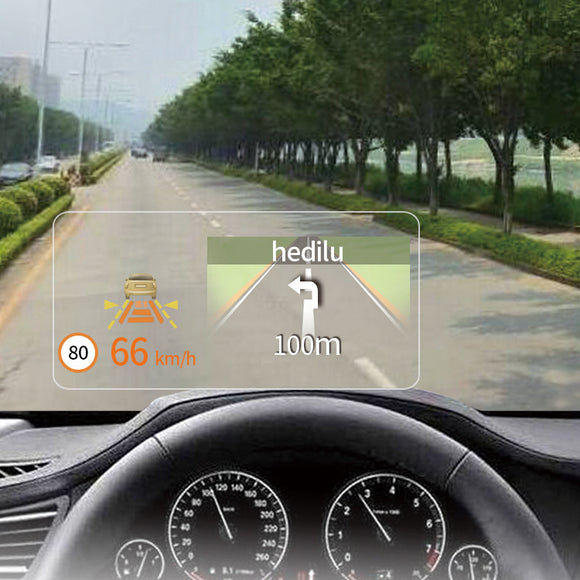 Película HUD Reflectante para Proyección de Navegación Automotriz