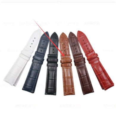 Correa de Reloj en Cuero Genuino para Hombre, Perfil Delgado, Compatible Universal - Image 7