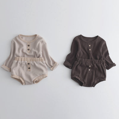 Conjunto de Ropa para Bebé Niña - Diseño Liso y Cómodo - Image 10