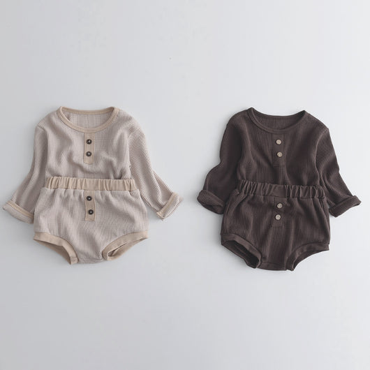 Conjunto de Ropa para Bebé Niña - Diseño Liso y Cómodo - Image 10