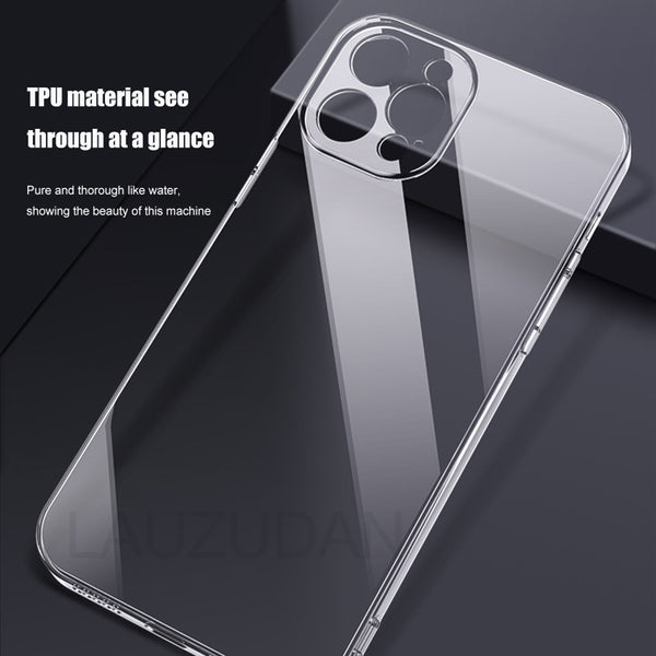 Funda Transparente TPU para Celular - Protección Total y Diseño Minimalista - Image 6
