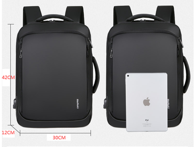 Mochila USB Multifuncional de Nylon para Computadora - Image 7
