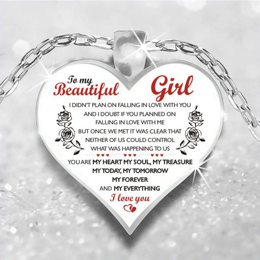Collar Corazón de Durazno - Dije de Amor para Cadena de Suéter - Image 18