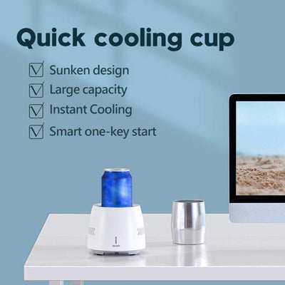 Enfriador Portátil de Bebidas con Refrigeración Electrónica Instantánea - Image 3