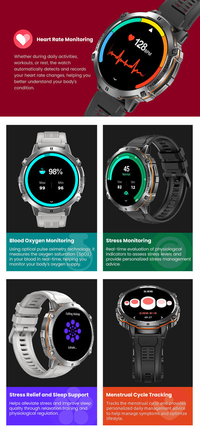 Reloj Inteligente X3 Pantalla Grande HD con Llamadas Bluetooth y Monitoreo de Salud - Image 20
