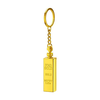 Llavero Multifuncional Gold Bar Pequeño - Metal Resistente Todo en Uno - Image 5