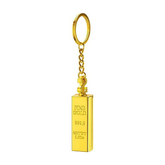 Llavero Multifuncional Gold Bar Pequeño - Metal Resistente Todo en Uno - Image 5