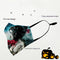 Mascarilla Calavera de Doble Capa con Impresión Digital