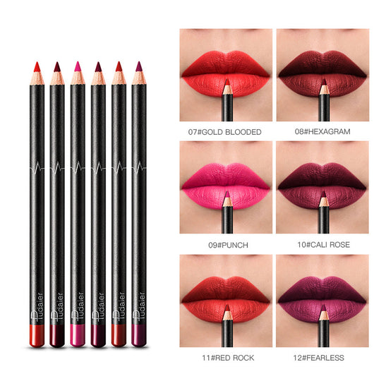 Delineador de Labios 36 Colores Resistente al Agua - Tonos Desnudos - Image 3