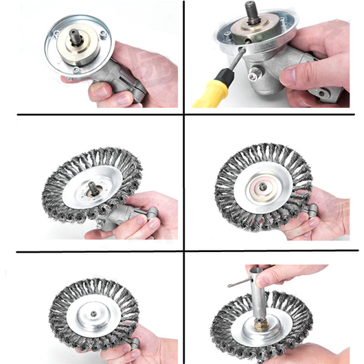 Cabezal Desbrozador de Alambre para Cortacésped - Disco de Desmalezado - Image 23