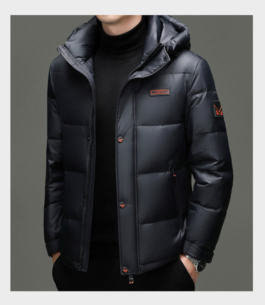 Chaqueta Casual Resistente al Viento y Frío con Capucha Desmontable - Image 12