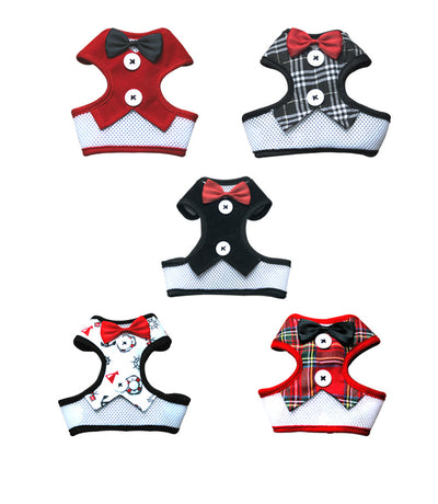 Vestido de Gala para Perro Pequeño Estilo Chaleco Teddy con Lazo - Image 4