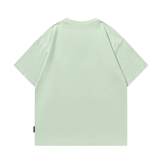 Camiseta Retro Unisex de Manga Corta Cuello Redondo - Estilo Clásico Pesado - Image 2