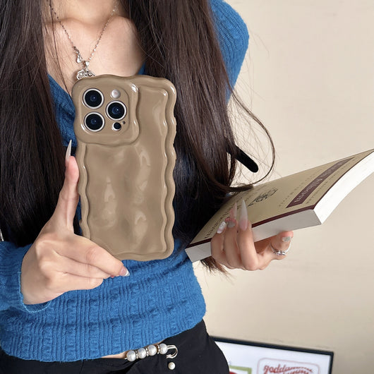 Funda para Celular con Efecto Agua y Color Sólido - Image 7