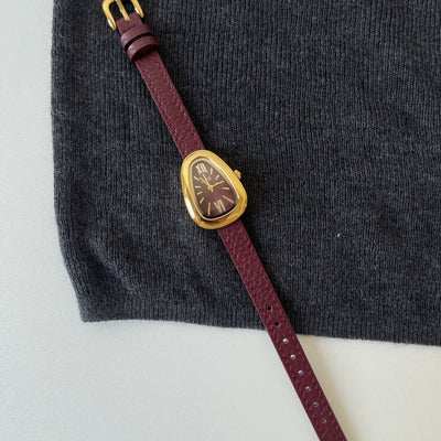 Reloj Vintage Rojo para Mujer - Diseño Clásico Año Nuevo - Image 15