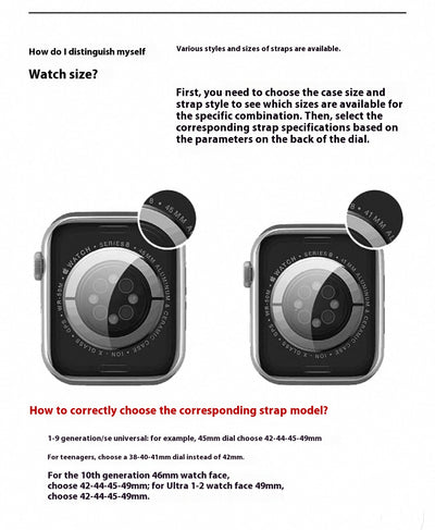 Correa Deportiva de Silicona para Apple Watch 1-9 y SE - Image 46