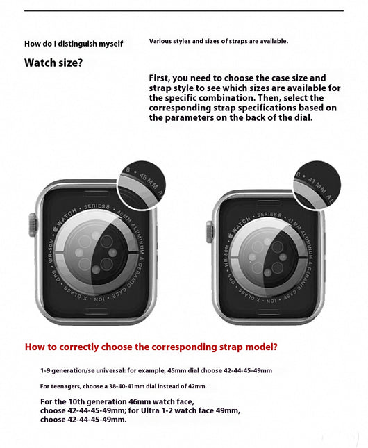 Correa Deportiva de Silicona para Apple Watch 1-9 y SE - Image 46