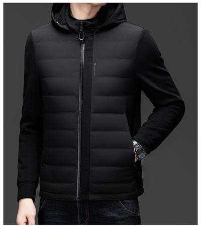 Chaqueta Acolchada de Plumón de Pato con Capucha - Image 19